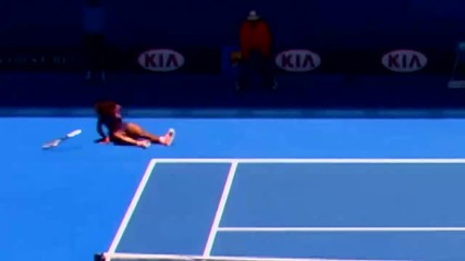 Най - Запомнящите Се Моменти От Първата Седмица На Australian Open 2013 ...