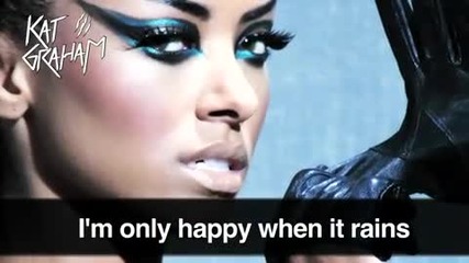 Kat Graham - Only Happy When It Rains (the Vampire Diaries version), Lyric Video
