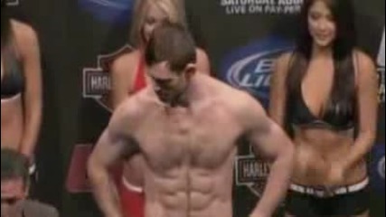 Ufc 101 : Weigh - Ins - Anderson Silva vs Forrest Griffin