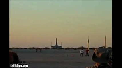 Model Rocket Fail 