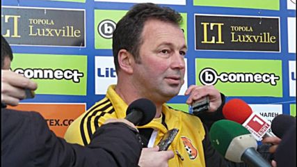 Червенков: Не бяхме надиграни нито от Звезда, нито от Партизан