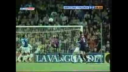 Rivaldo Scores Against Valencia