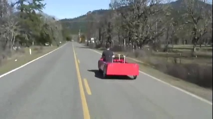 Кола върви без двигател а с какво...? 