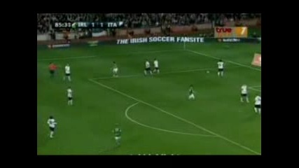 10.10.2009 Eйре - Италия 2 - 2 Световна квалификация