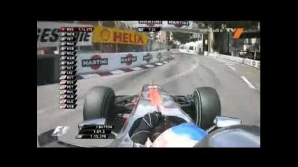 Formula 1 2010 Монако Квалификации част 3 