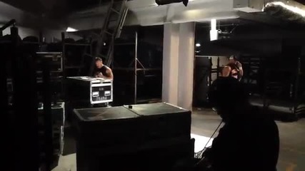 Who is Bully Talking to On the Phone before Hardcore Justice