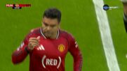 Goal by Manchester United