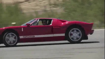Ford Gt Drifting at Infineon Raceway 