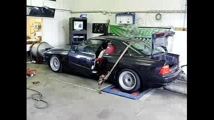 Bmw 850 turbo on dyno