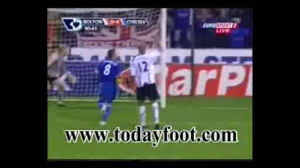 2009.10.31 - Bolton 0 - 4 Chelsea Дрогба Гол 
