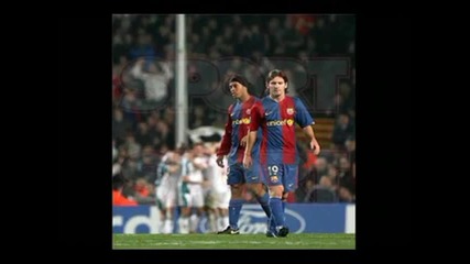 The Wonder Boy Lionel messi and Ronaldinho