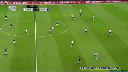 Нечовешки гол на Di Maria Аржентина - Германия 16.08.2012