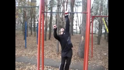 Russian Workout On The Pull - Bar 