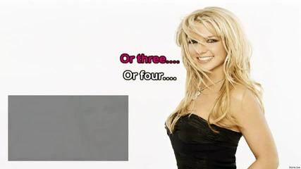 Britney Spears - 3 (karaoke)