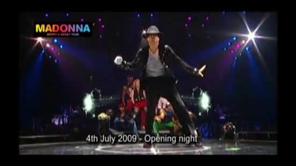 Madonna pays tribute to Michael Jackson Hq