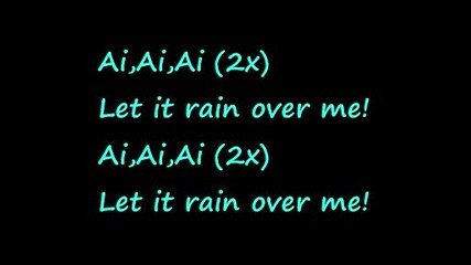 Pitbull ft. Marc Anthony - Rain over me.