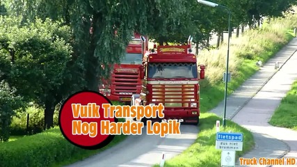 Vuik Transport Convoy - Scania V8 Nog Harder Lopik