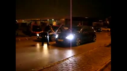 Мацка Със Subaru Си Прави Ташак С Golf 5 Turbo