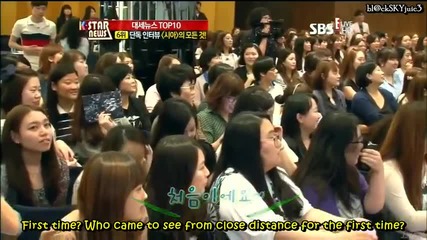 [eng sub] Jyj Xia Junsu at K-star News (part 1)