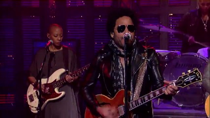 Lenny Kravitz - Get Back (beatles cover) * Live on David Letterman Show