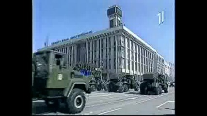 Военен Парад На Камионите Краз В Украйна