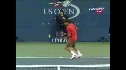 Us Open 2008 : Федерер - Мъри | Последни Точки