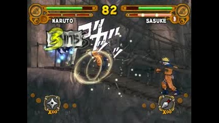 Naruto:ultimate Ninja 3 - Naruto vs sasuke