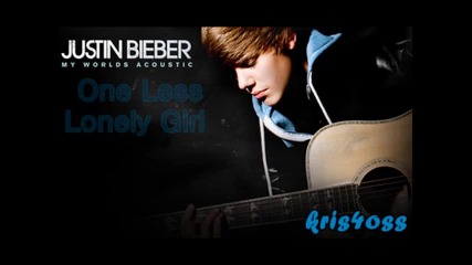 Н О В О! 2010 Justin Bieber - акустична версия на One Less Lonely Girl 