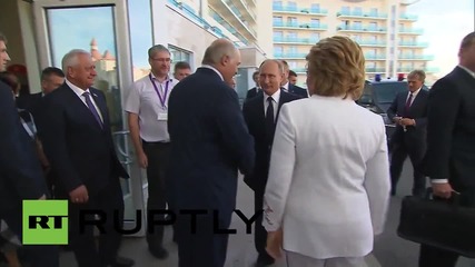 Russia: Putin and Lukashenko visit Sirius educational centre
