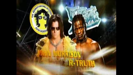 Smackdown 19.03.10 - John Morrison & R - Truth vs Hart Dynasty 