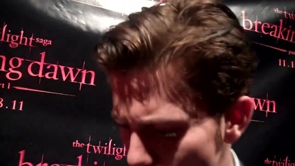 Jackson Rathbone Interview From Twilight Breaking Dawn Tour
