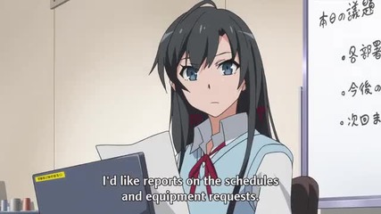 Yahari Ore no Seishun Love Come wa Machigatteiru 10