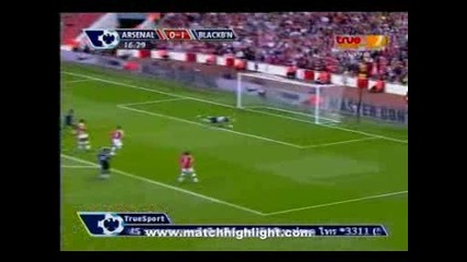 Арсенал - Блякбърн 1 - 1 Вермален