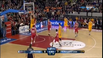 Без Везенков Барса води на Манреса