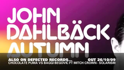 John Dahlback - Autumn Defected Records 
