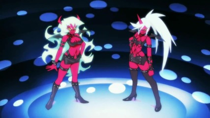 Panty and Stocking / Demon sisters Scanty and Kneesocks transformation Hd