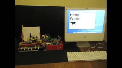 Лего принтер Hello World