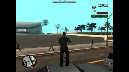 Gta San andreas funny kill