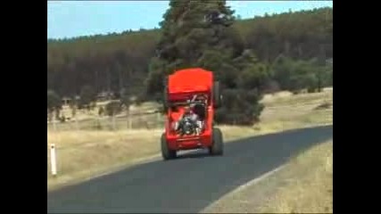 Jeep Върви На Задните Гуми