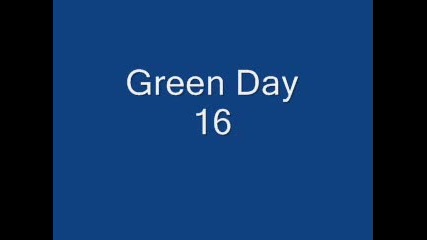 Green Day 16 Road To Acceptance