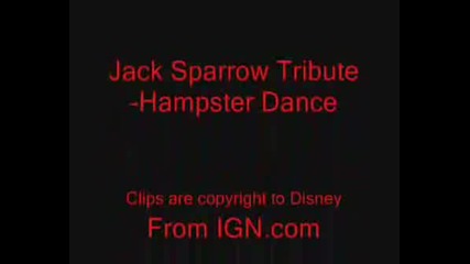 Jack Sparrow Tribute - Hamster Dance