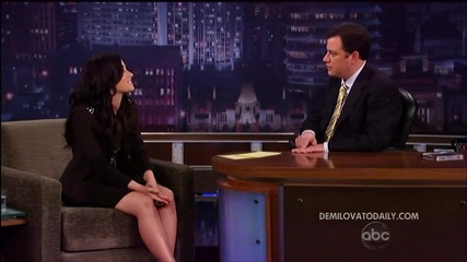 Demi Lovato on Jimmy Kimmel Live Full Interview