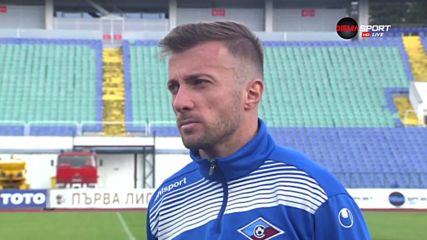 Мартин Тошев: Доволни сме от успеха срещу добър отбор