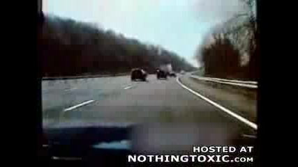 Ny Police Chase A Limo Going Upwards Of 150 mph..flv