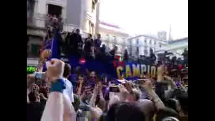 Fc Barcelona Champions League Celebration