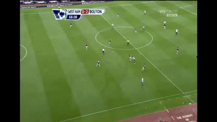 21.08.2010 Уест Хям 0 - 2 Болтън първи гол на Елмандер 