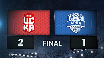 CSKA 1948 Sofia vs. Arda - Condensed Game