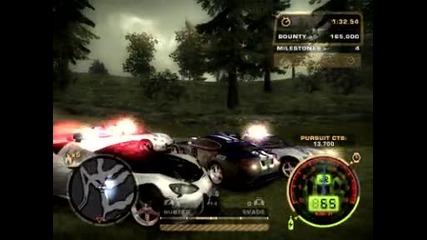 need for speed Most Wanted presledvane 