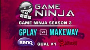 Game Ninja CS:GO #1 - Gplay vs Makeway