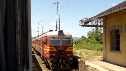 Бв 3622 заминава от гара Тулово..